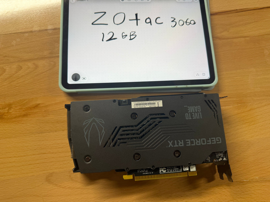 Zotac 3060 amp 12GB