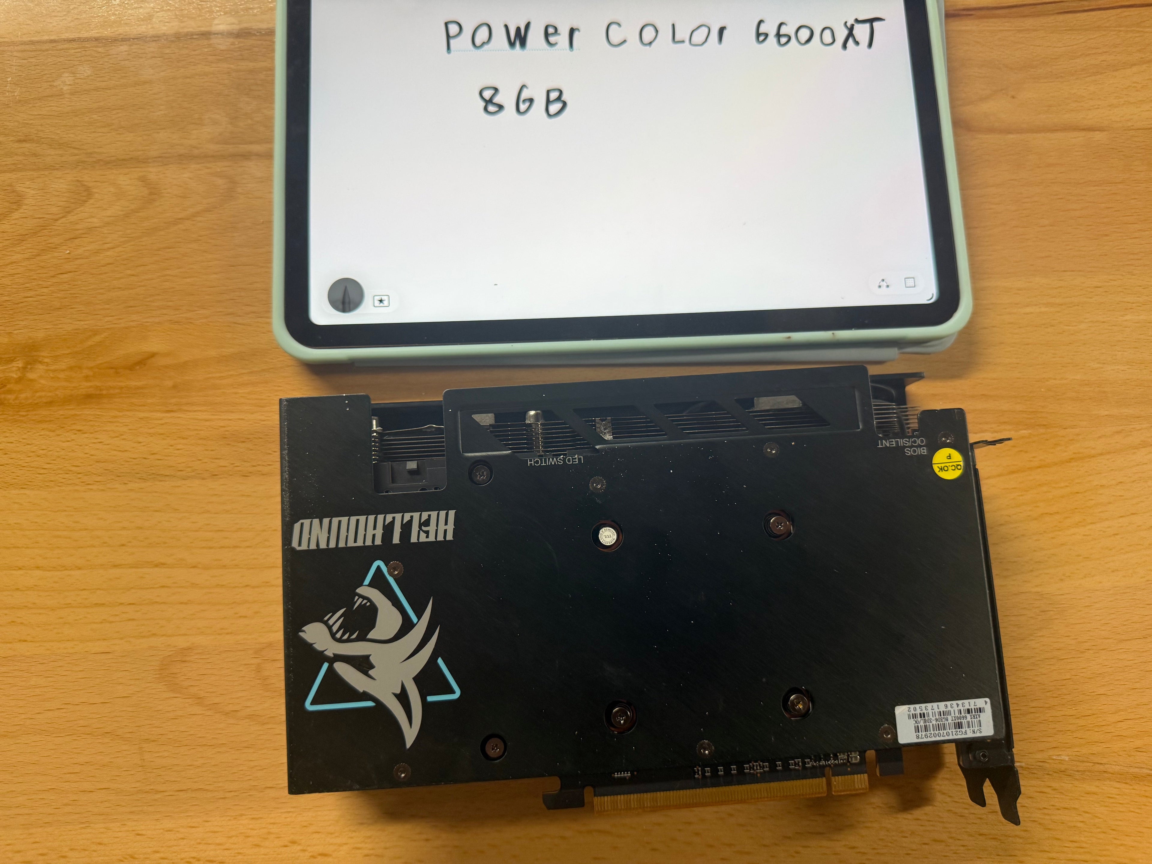 PowerColor 6600XT 8GB