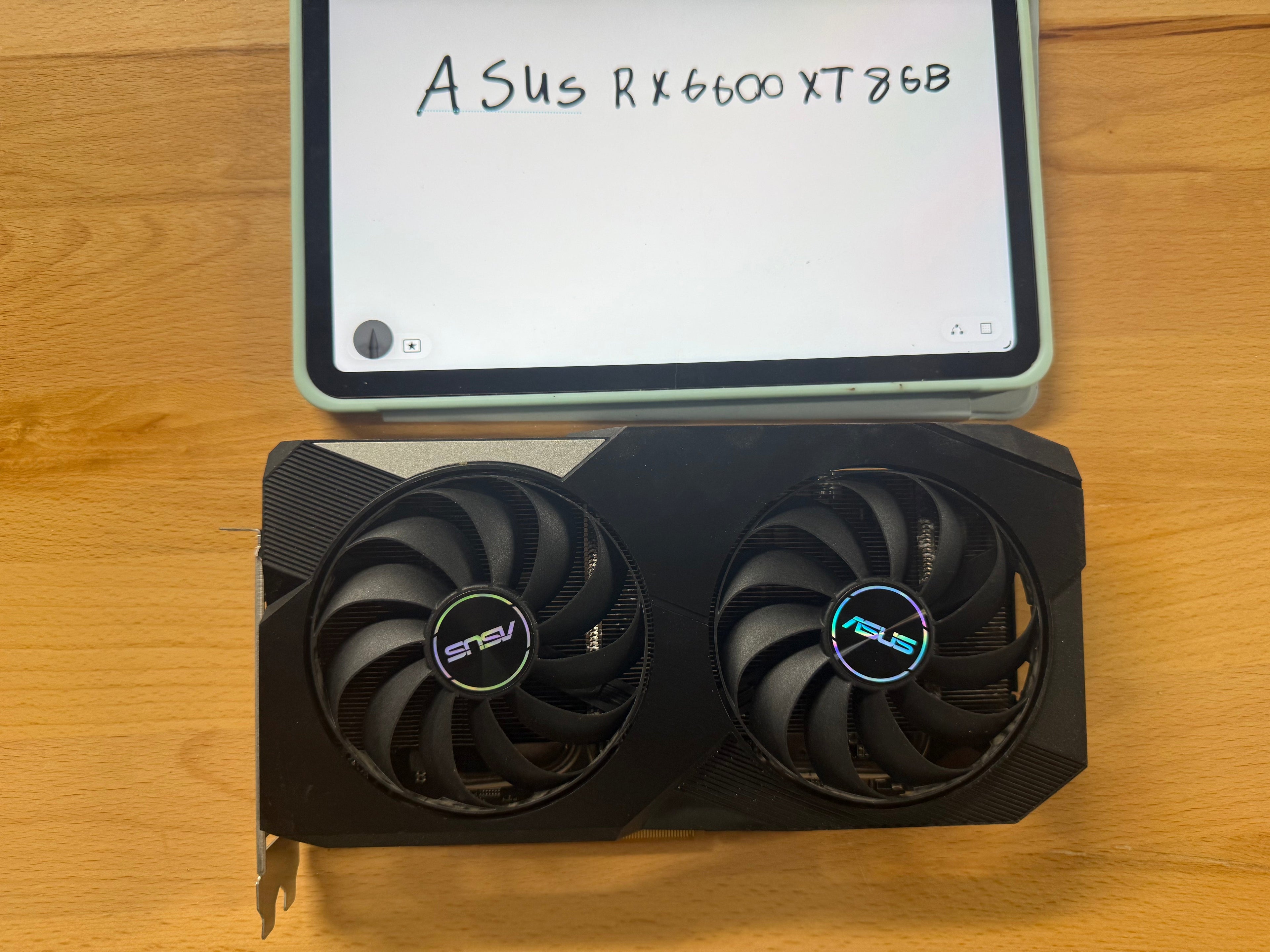 ASUS RX 6600XT 8GB