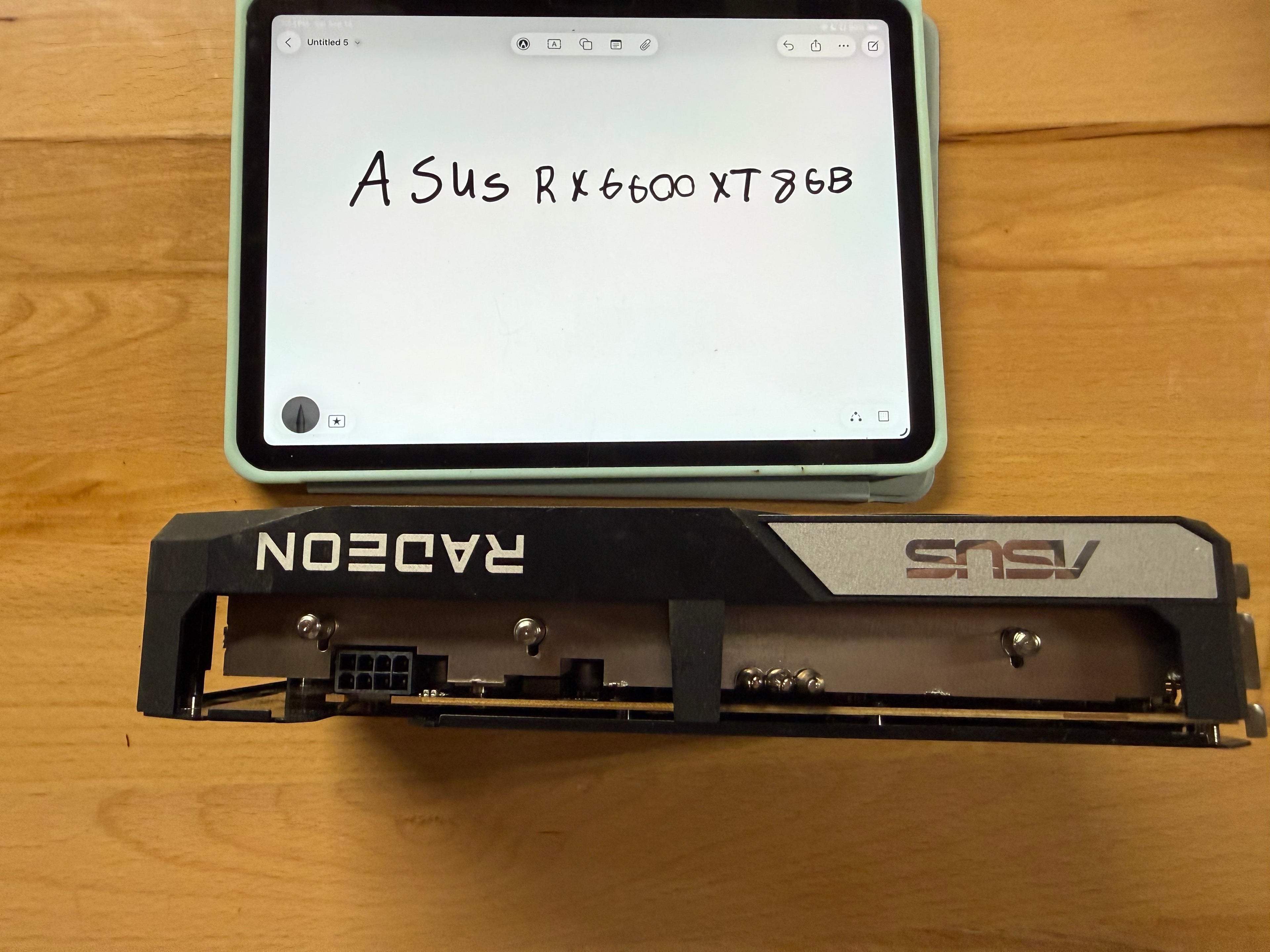 ASUS RX 6600XT 8GB