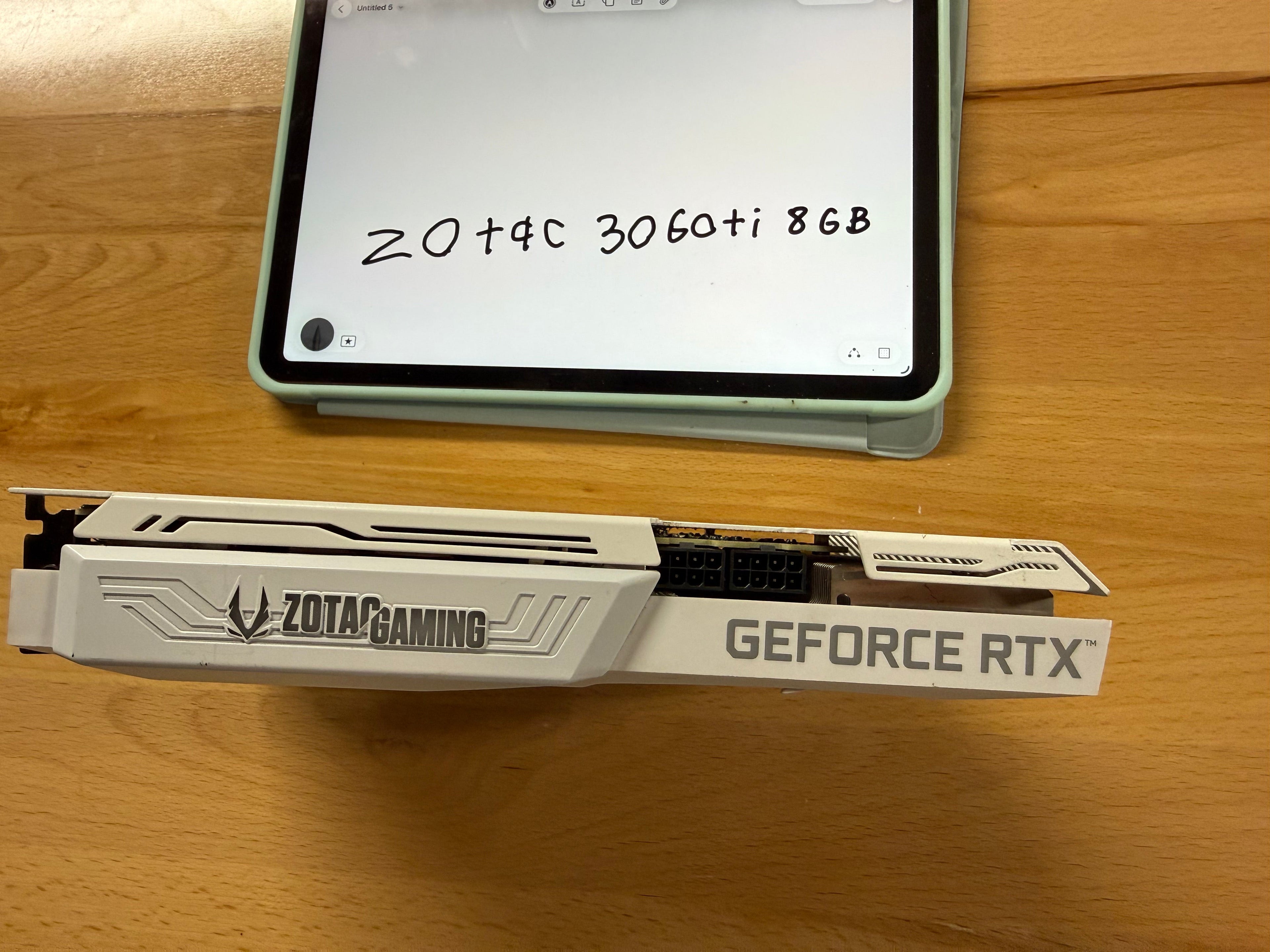 Zotac White 3060ti 8GB