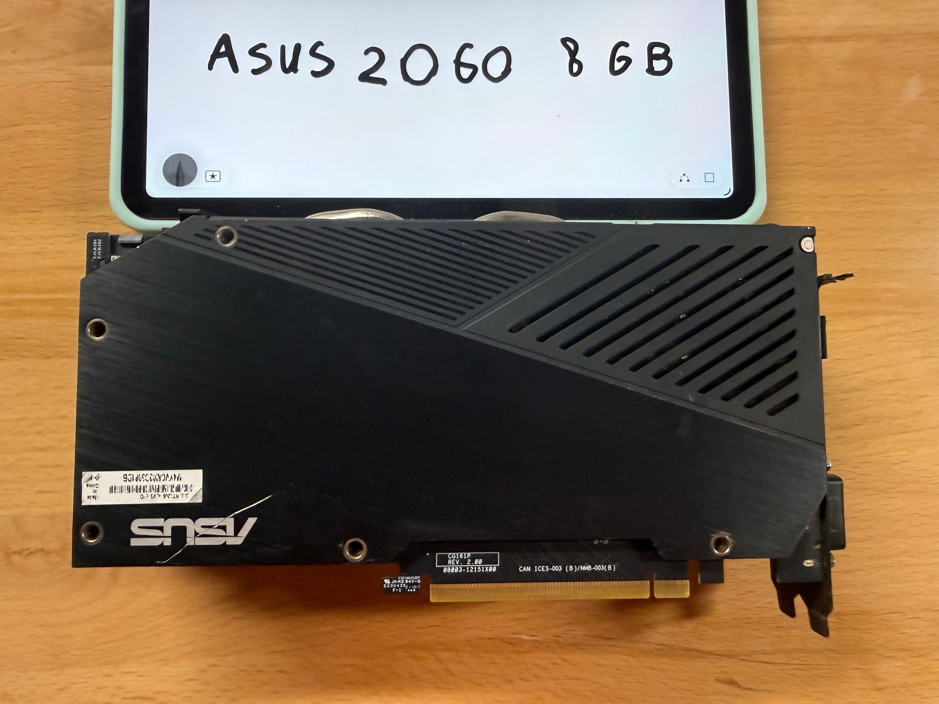 ASUS 2060 8GB