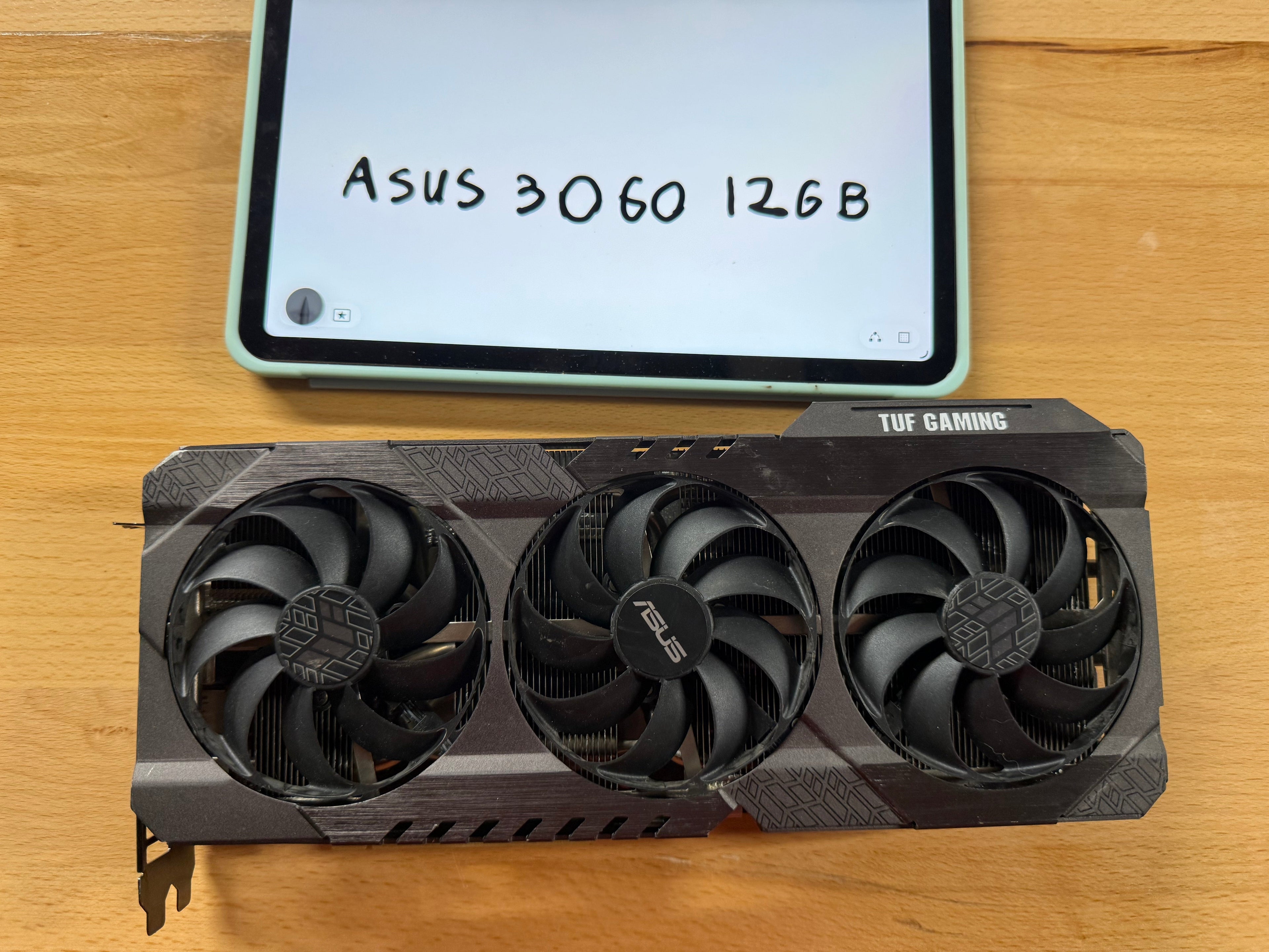 ASUS tuf 3060 12GB
