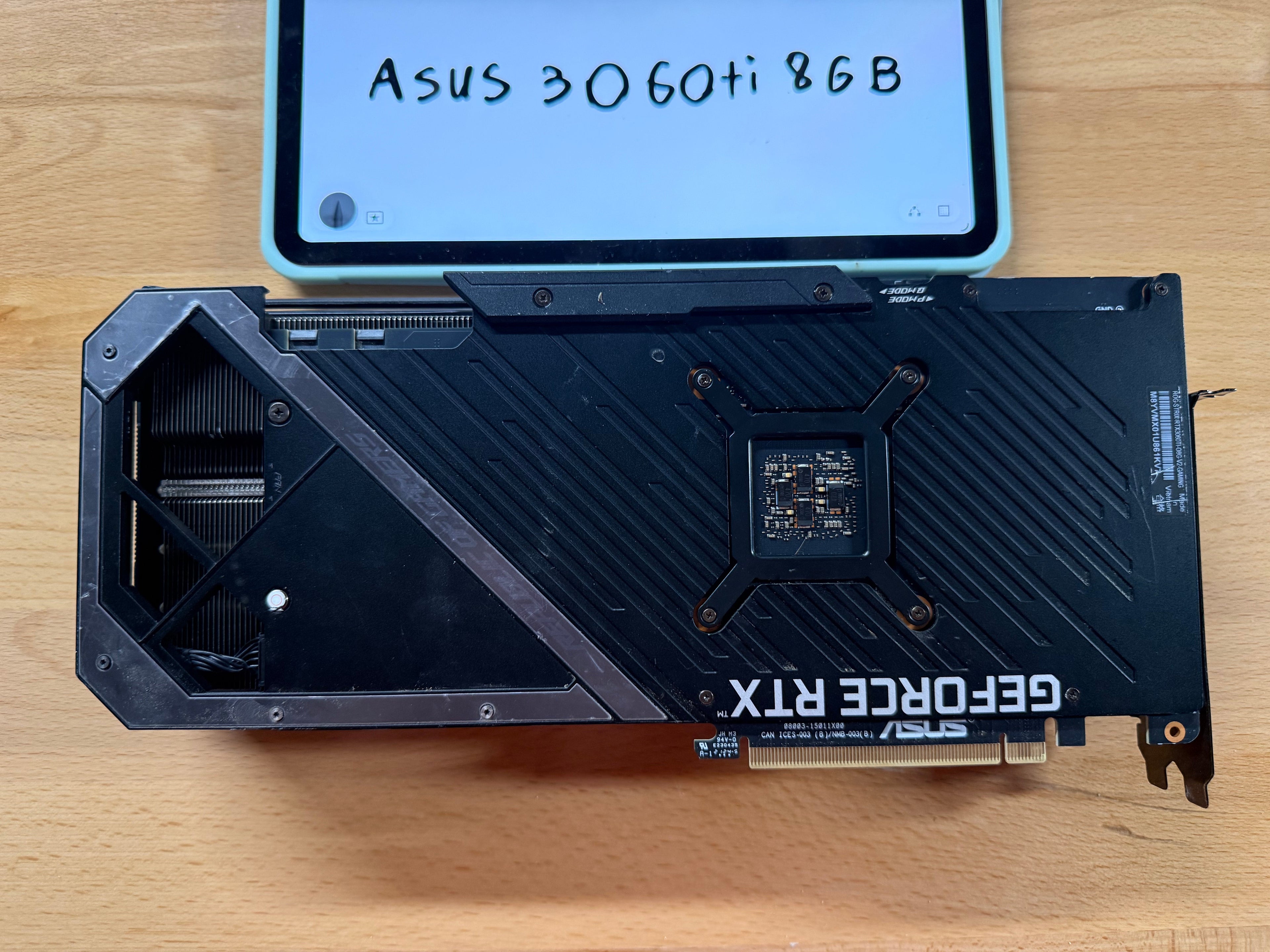 ASUS Strix 3060ti 8GB