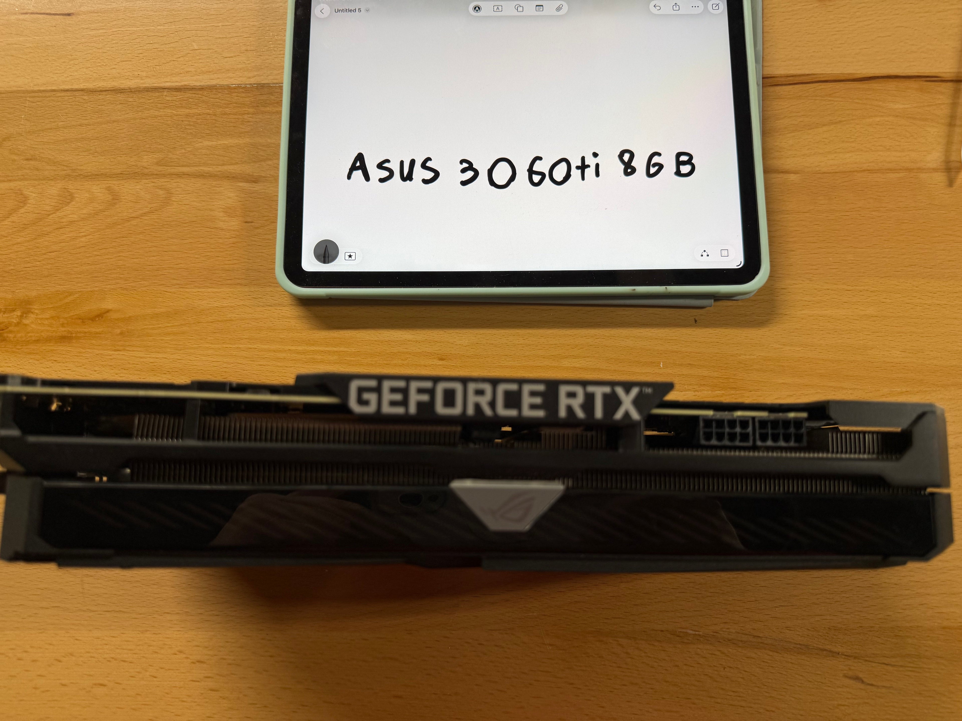 ASUS Strix 3060ti 8GB