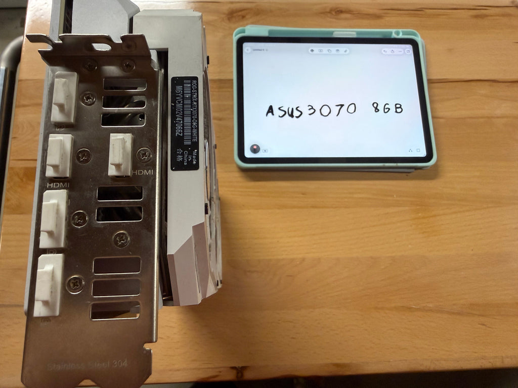 ASUS White Strix 3070 8GB