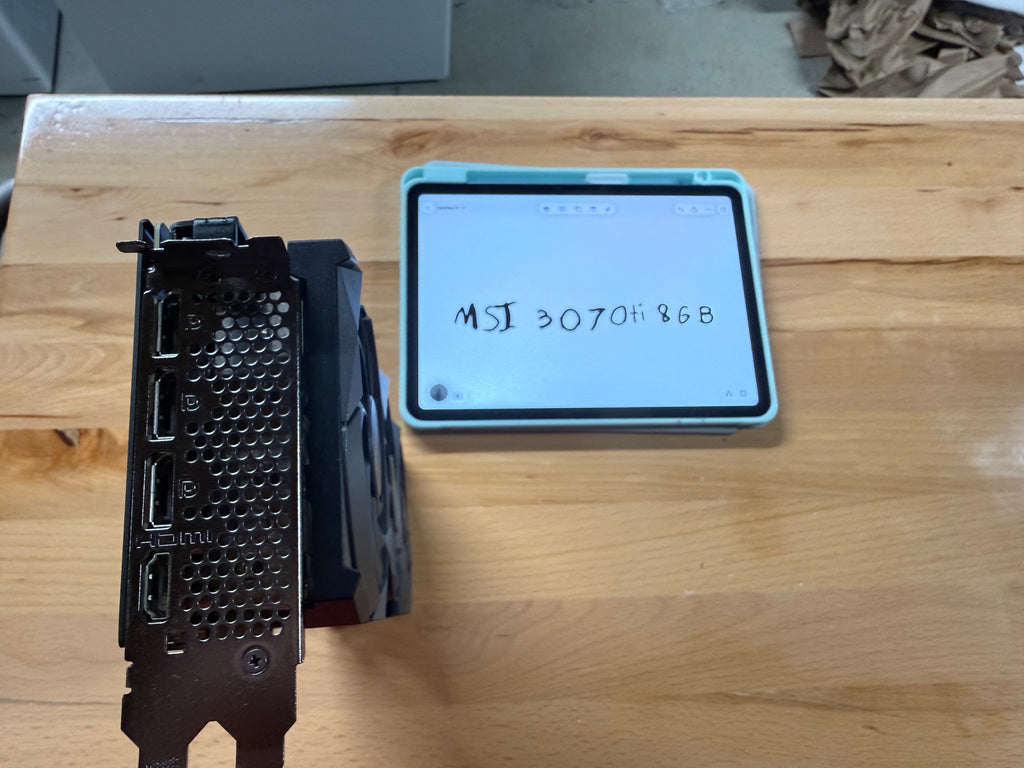 MSI 3070ti 8GB Gaming Trio