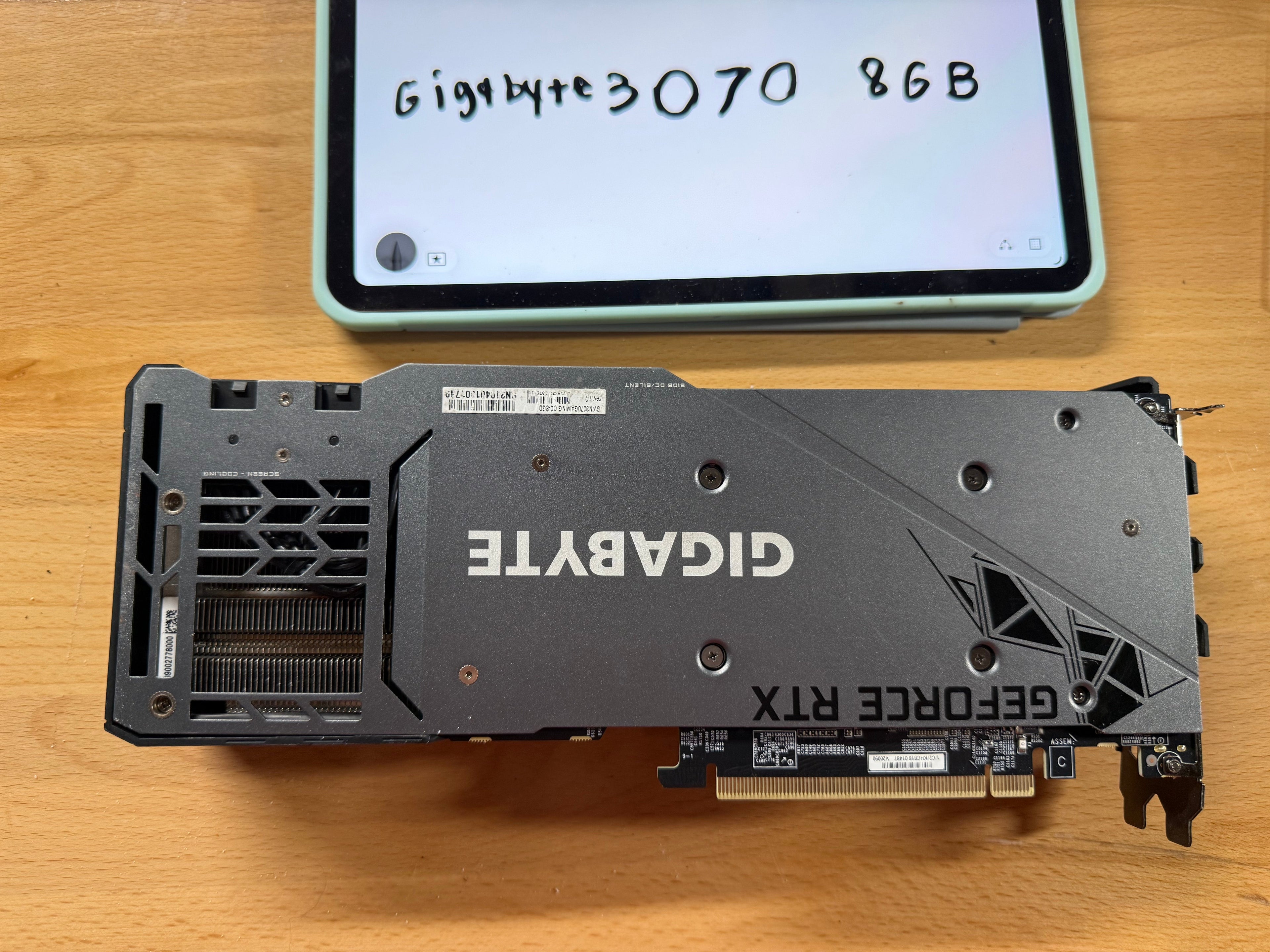 Gigabyte Windforce 3070 8GB