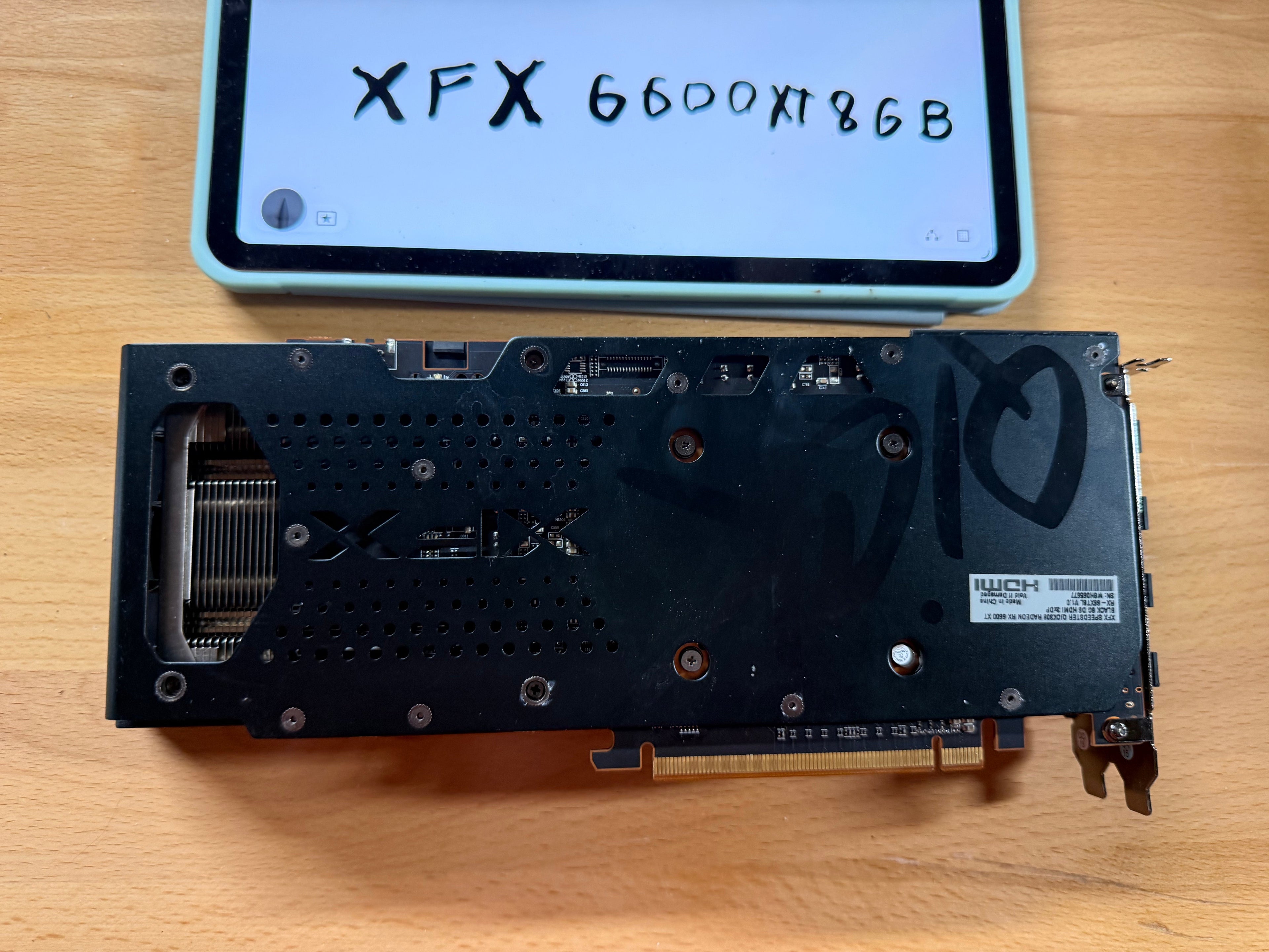 XFX 6600xt 8GB